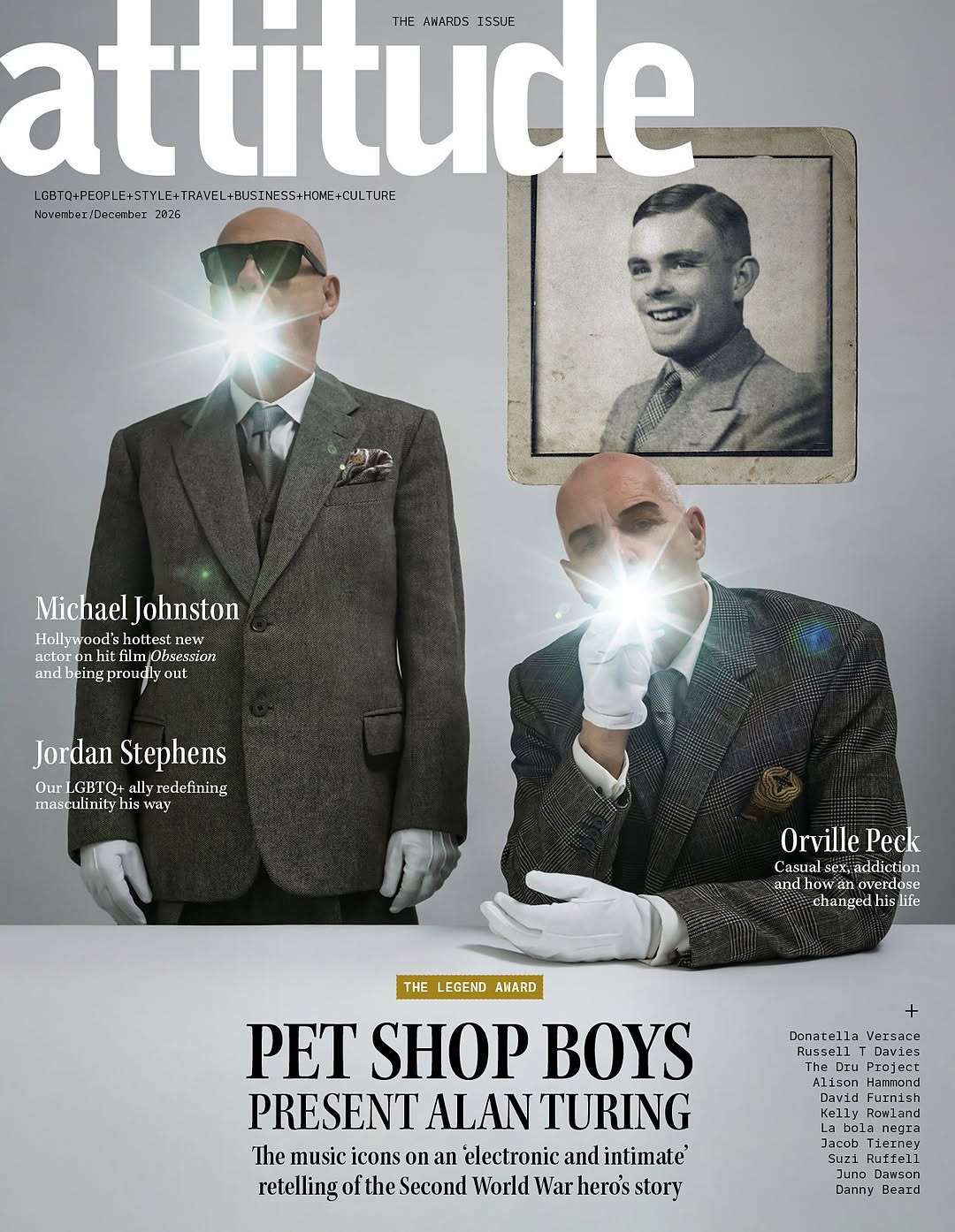 Attitude Magazine November/December 2026 - Pet Shop Boys (Pre-Order)