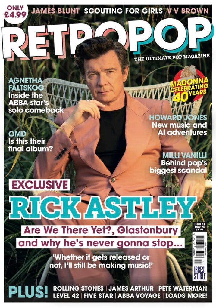RETRO POP Magazine November 2023 RICK ASTLEY OMD Howard Jones ...
