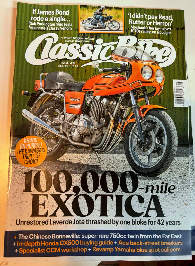 Classic Bike Magazine August 2025 Issue #547
