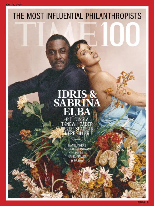 TIME 100 Most Influential People in Philanthropy - 05.25.26 Edition: Idris & Sabrina Elba