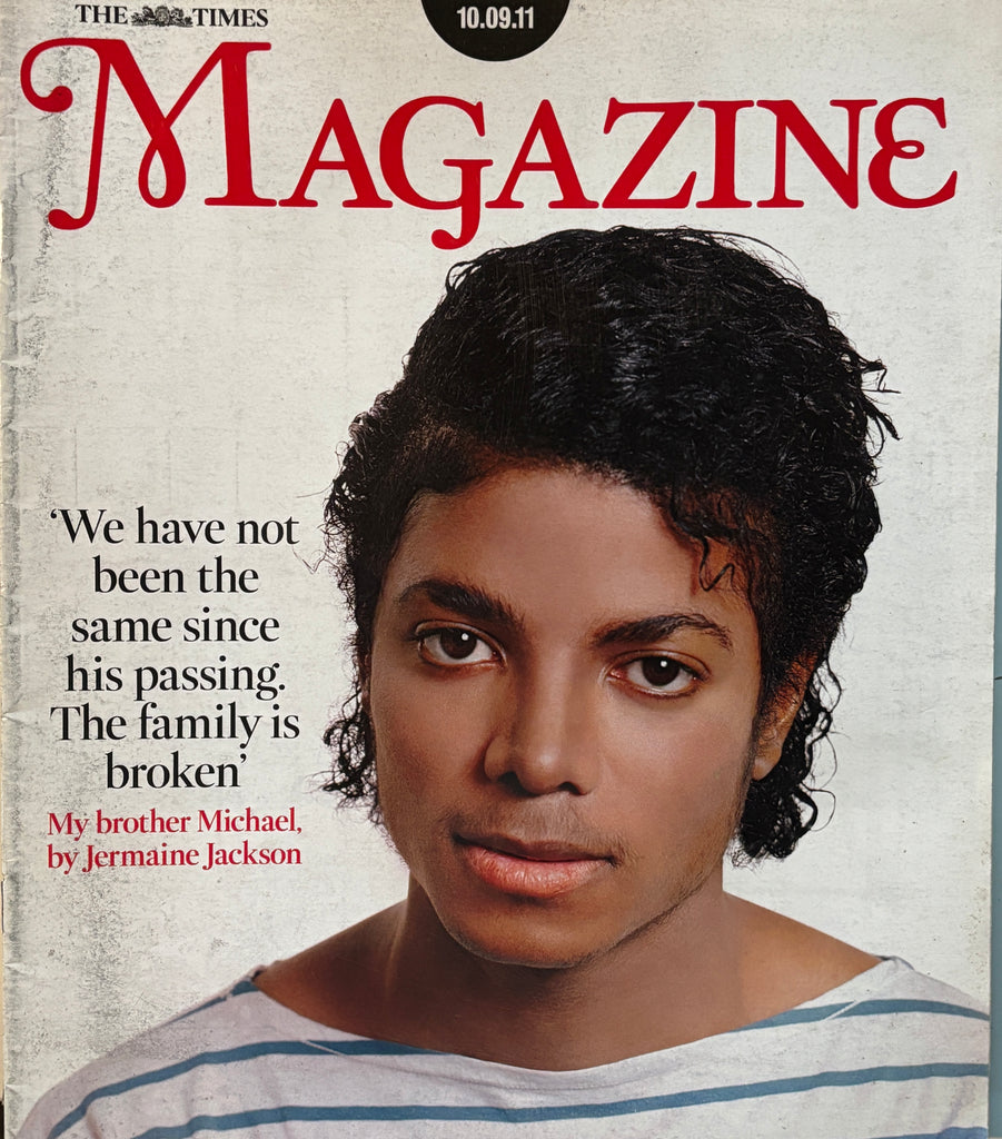 The Times Magazine 10 Sep 2011 MICHAEL JACKSON