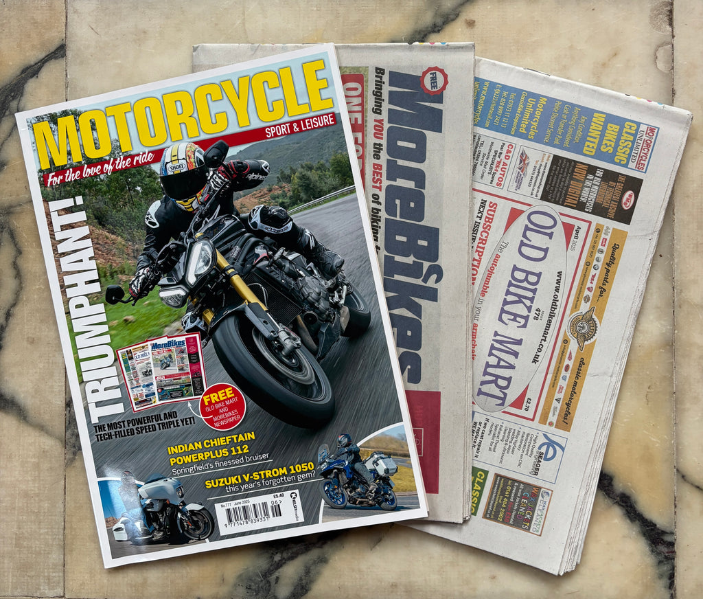 Simple Magazine Motorcycle MOTORCYCLE MAGAZINE JUNE 2025 #777 - YourCelebrityMagazines
