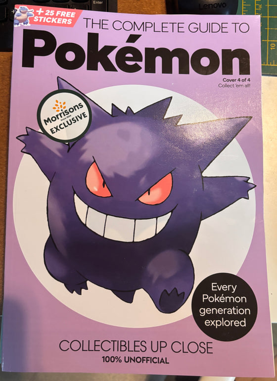 The Complete Guide to Pokémon - Gengar Cover 4 of 4