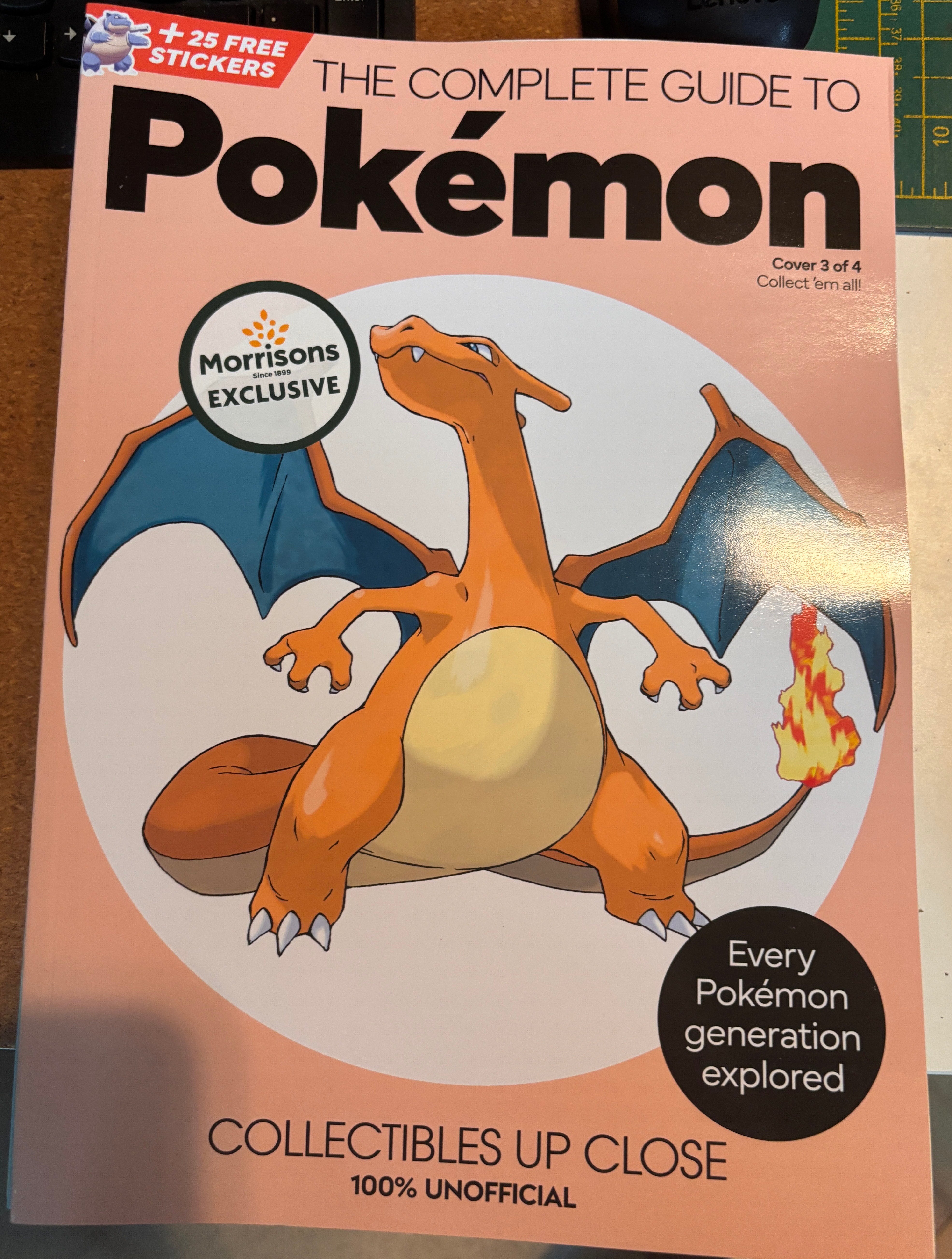 The Complete Guide to Pokmon - Charizard Cover 3 of 4 - YourCelebrityMagazines The Complete Guide to Pokmon - Charizard Cover 3 of 4 - YourCelebrityMagazines