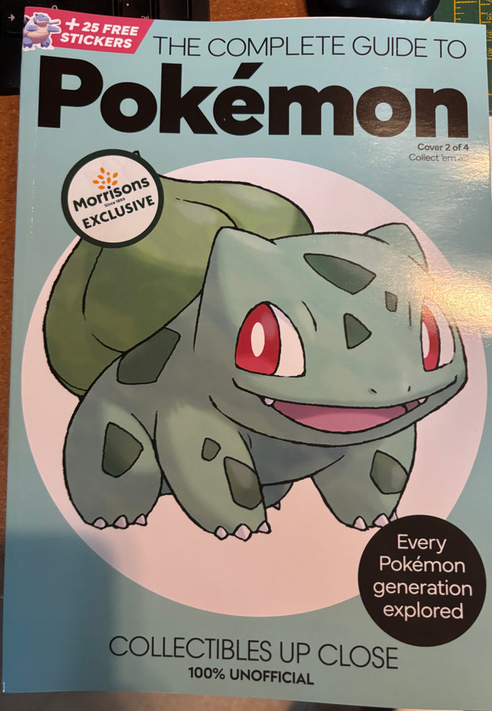 The Complete Guide to Pokémon - Bulbasaur Cover 2 of 4