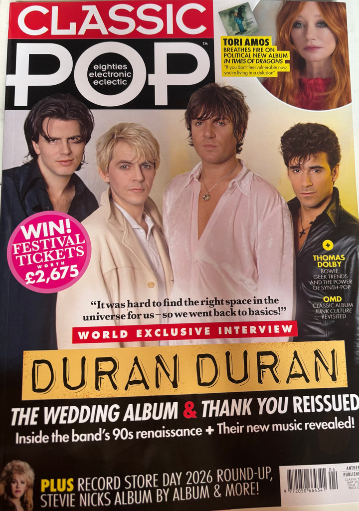Classic Pop #104: May 2026 - Duran Duran - World Exclusive Interview Tori Amos Stevie Nicks