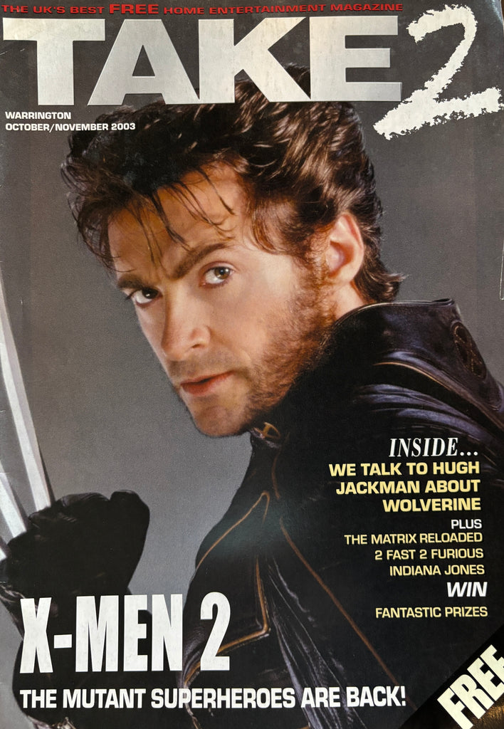 Take 2 Magazine October/November 2003: Wolverine, Hugh Jackman, Paul Walker