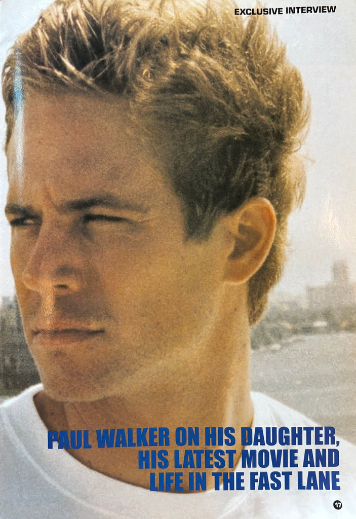 Take 2 Magazine October/November 2003: Wolverine, Hugh Jackman, Paul Walker