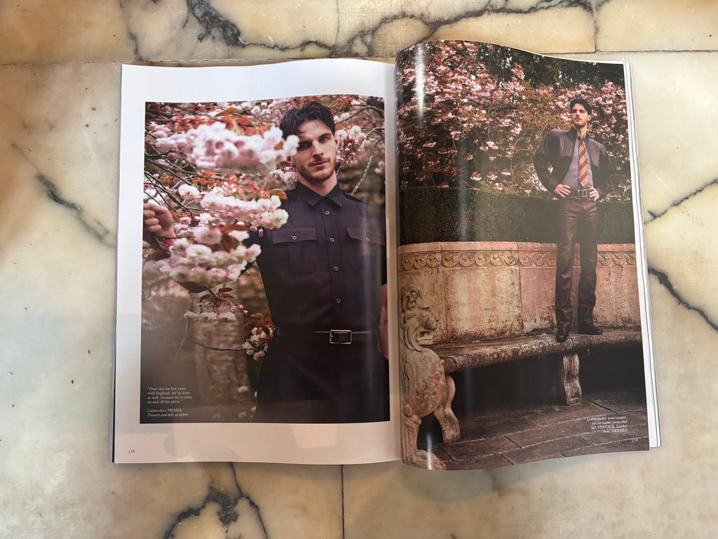 BRITISH Vogue UK Magazine June 2026 - Declan Rice Feature - Arsenal FC