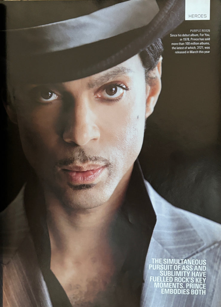 GQ September 2006: Christina Aguilera, Prince