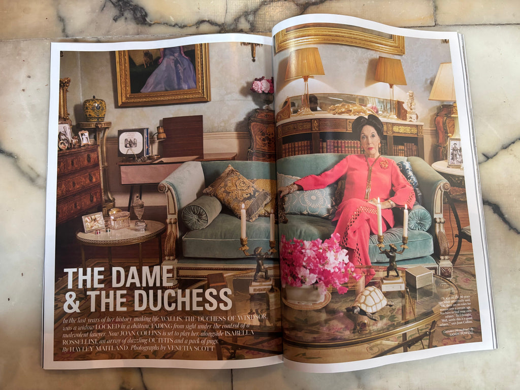 BRITISH Vogue UK Magazine June 2026 - Joan Collins Feature - Isabella Rossellini Jack Shep