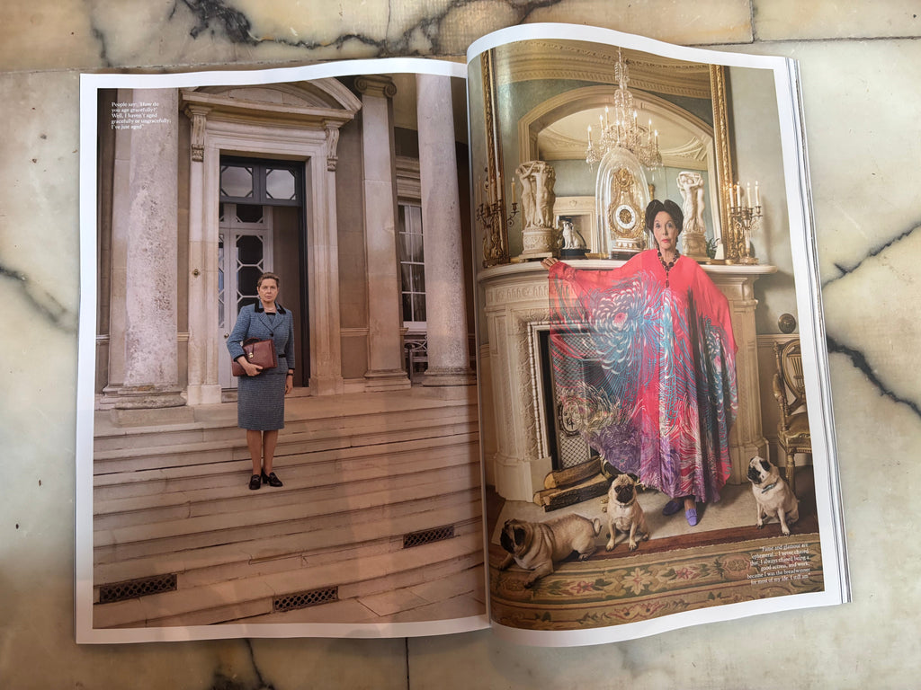 BRITISH Vogue UK Magazine June 2026 - Joan Collins Feature - Isabella Rossellini Jack Shep