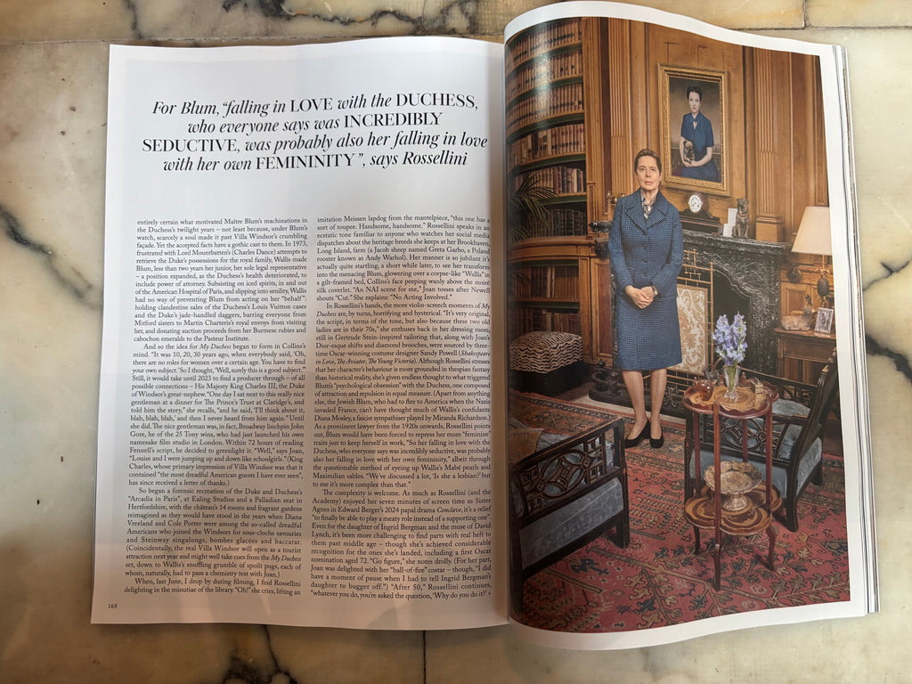 BRITISH Vogue UK Magazine June 2026 - Joan Collins Feature - Isabella Rossellini Jack Shep