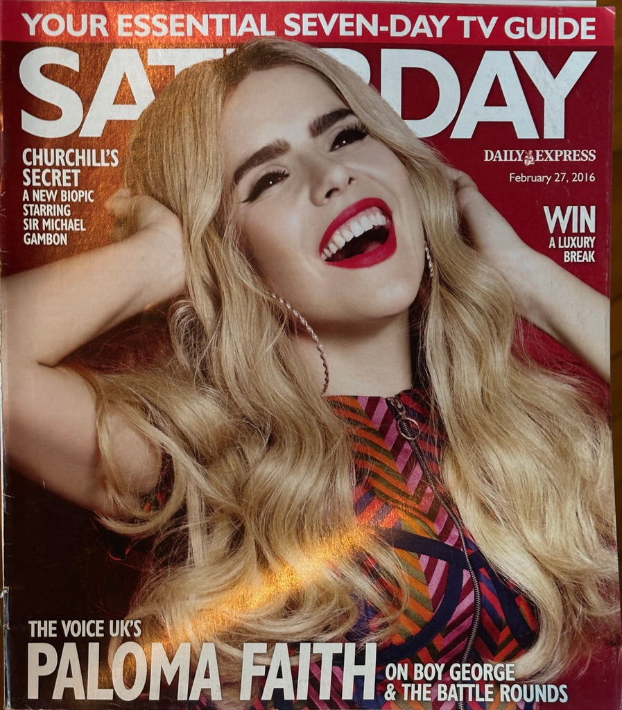 SATURDAY Magazine 02/2016, Paloma Faith