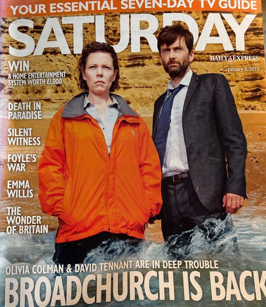 SATURDAY Magazine - 3 January 2015, David Tennant, Olivia Colman