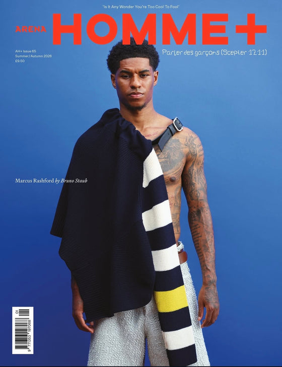 ARENA HOMME+ #65 2026 - Marcus Rashford by Bruno Staub