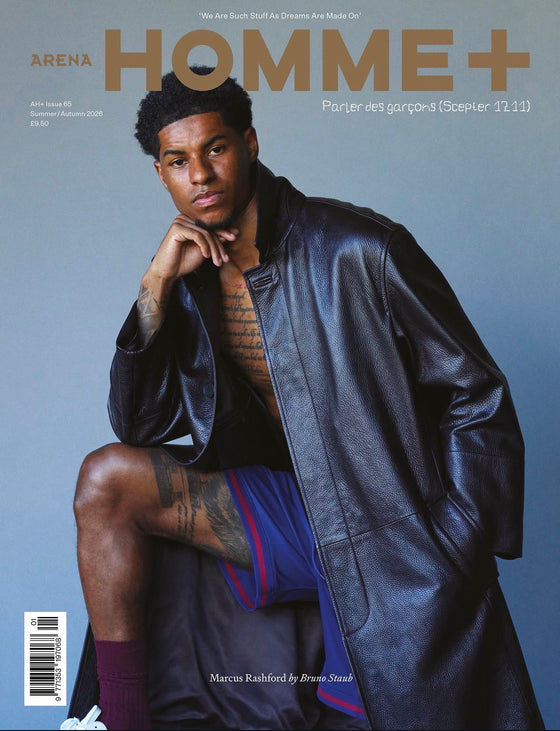 ARENA HOMME+ #65 2026 - Marcus Rashford by Bruno Staub (Cover 2)