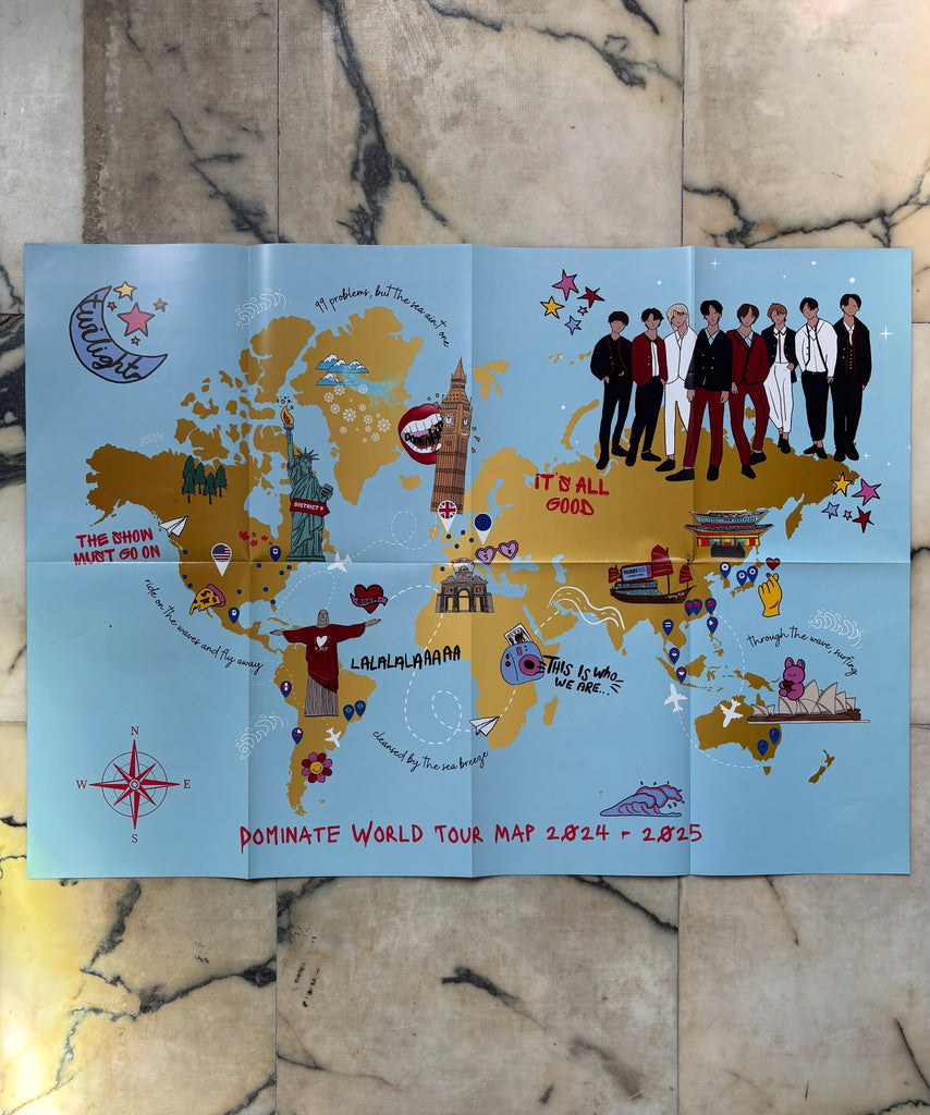 Stray Kids Art Cards Special magazine 2025 - 20 frameable cards - 2 giant posters