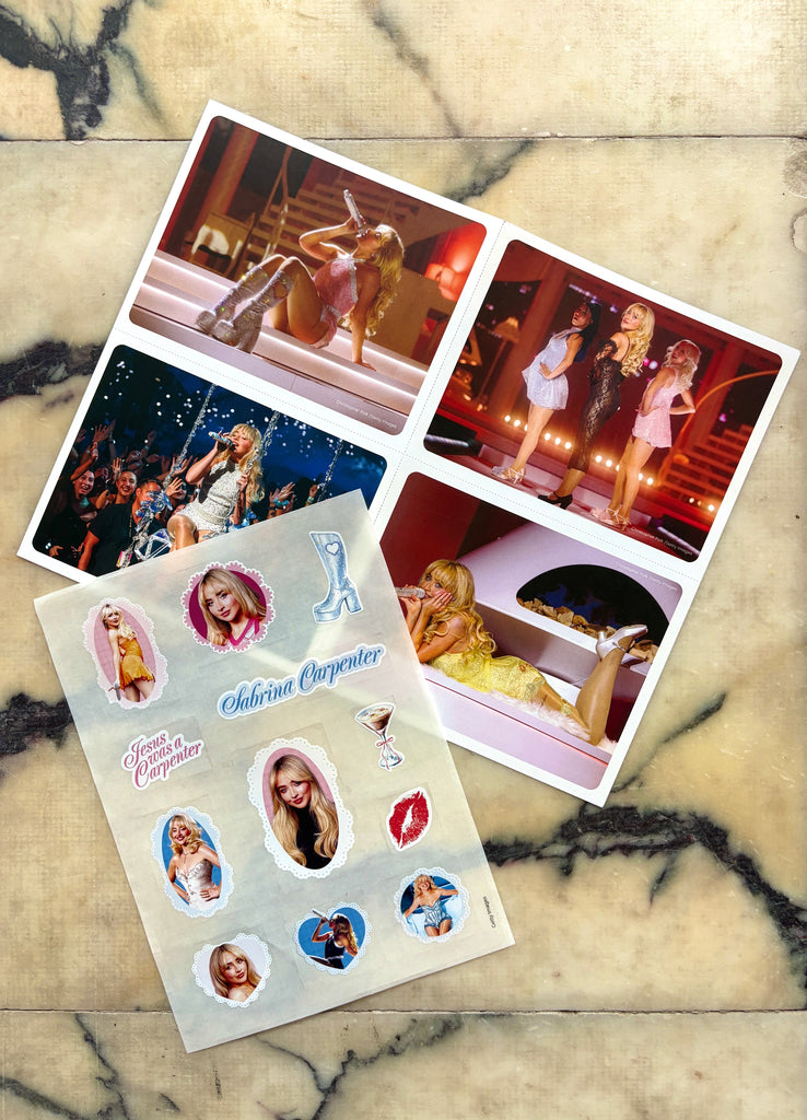 Ultimate Sabrina Carpenter Fan Pack - Includes 8 Exclusive Gifts, Calendar, Stickers, Posters, Postcards