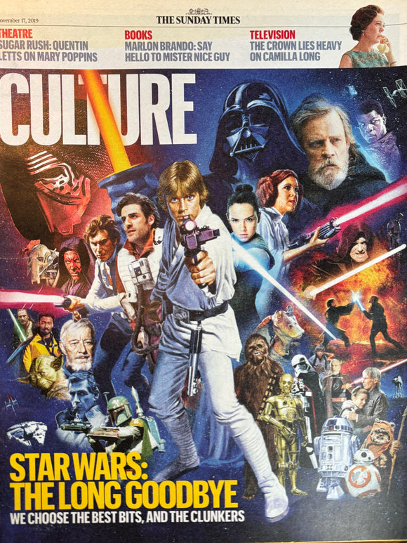 CULTURE magazine 17th November 2019 Star Wars