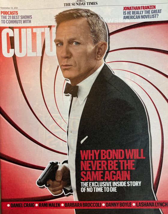 CULTURE MAGAZINE - 19 September 2021, James Bond, Daniel Craig, Billy Idol