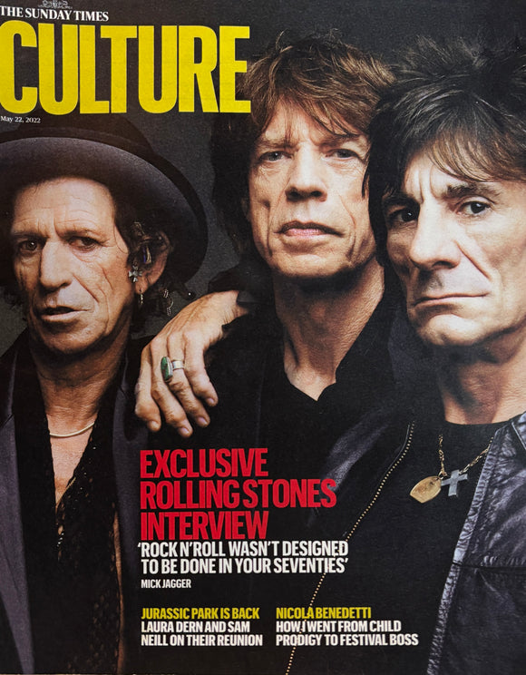 Sunday Times Culture Magazine 22nd May 2022 Harry Styles Harry's House, Rolling Stones