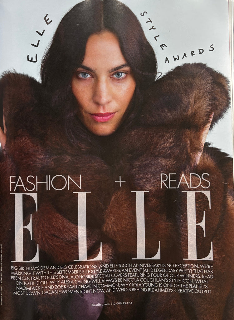British Elle Magazine (UK) - Oct 2025 - Lola Young, Riz Ahmed, Natalie Portman, Naomi Chung