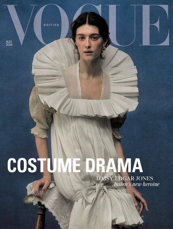 British Vogue Magazine August 2026 Daisy Edgar-Jones