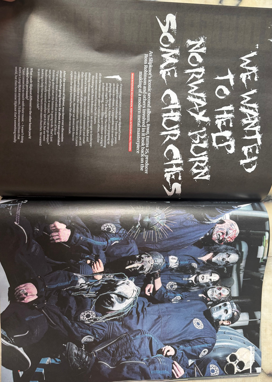 Metal Hammer #416 - Summer 2026 - Slipknot feature