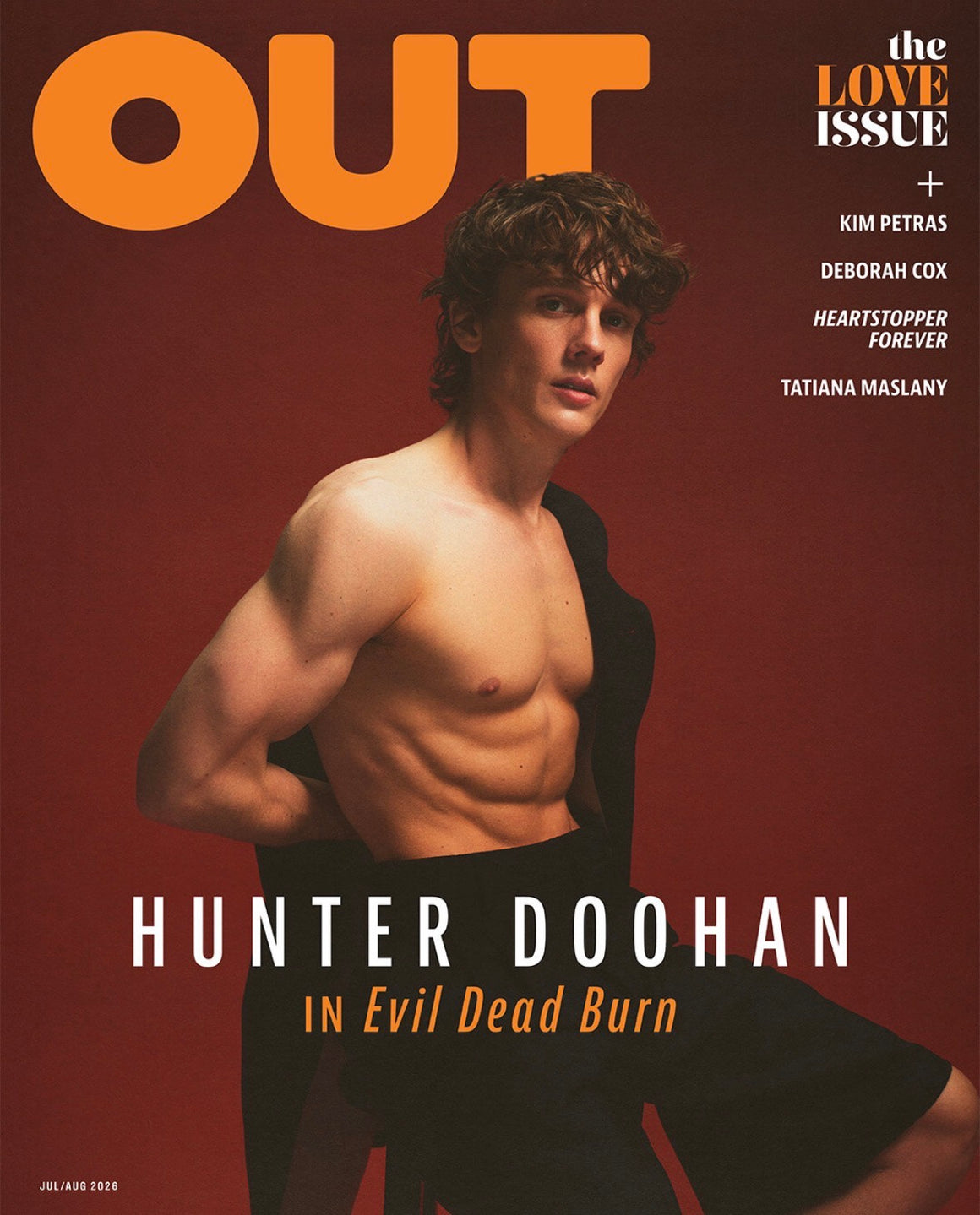 Out Magazine - July 2026 - Hunter Doohan