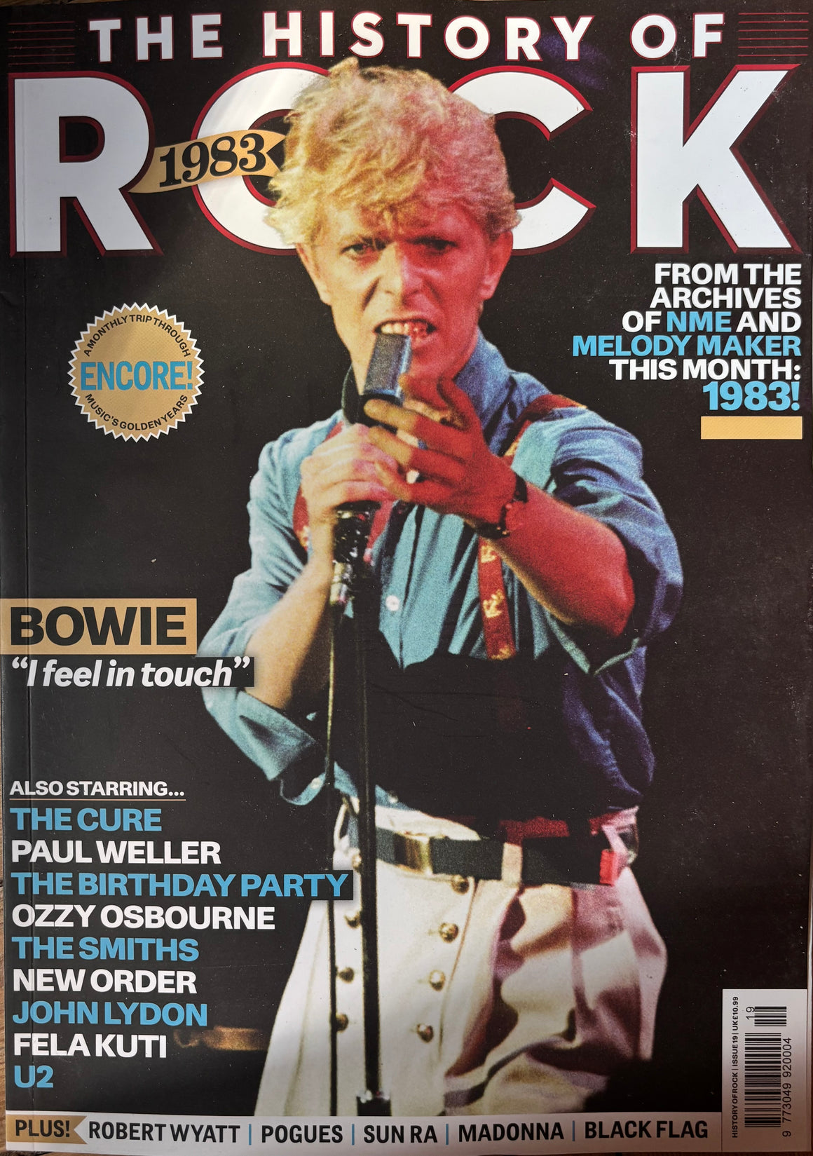 The History Of Rock 1983 Magazine Issue #19 - David Bowie