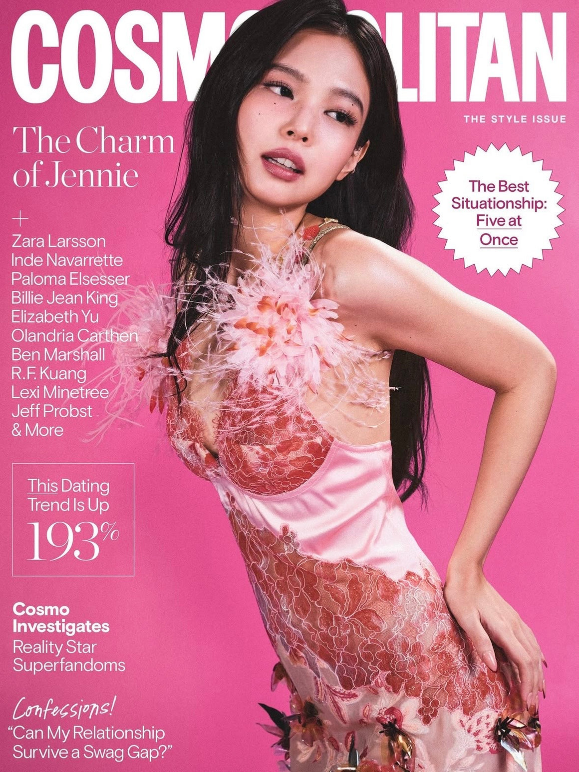 Jennie – USA Cosmopolitan Magazine Fall 2026 - Cover 1 - Blackpink