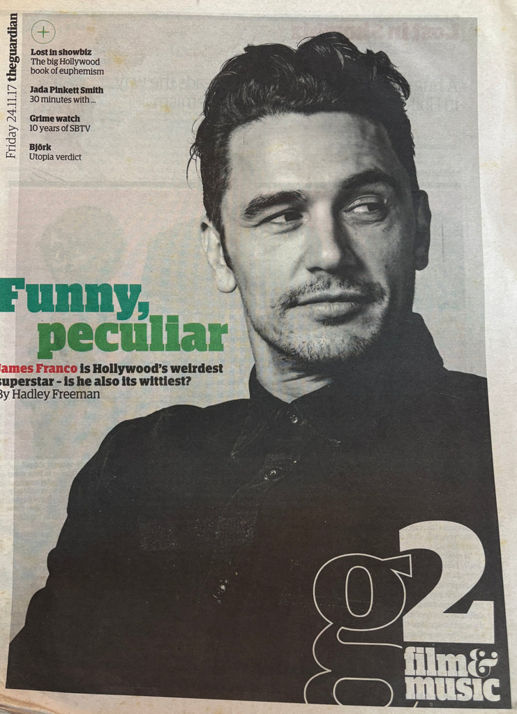 GUARDIAN (G2) Supplement 24/11/2017 James Franco