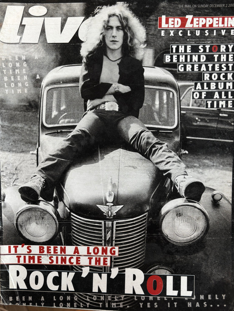 Mail on Sunday Live Magazine 2007 - Led Zeppelin Jimmy Page