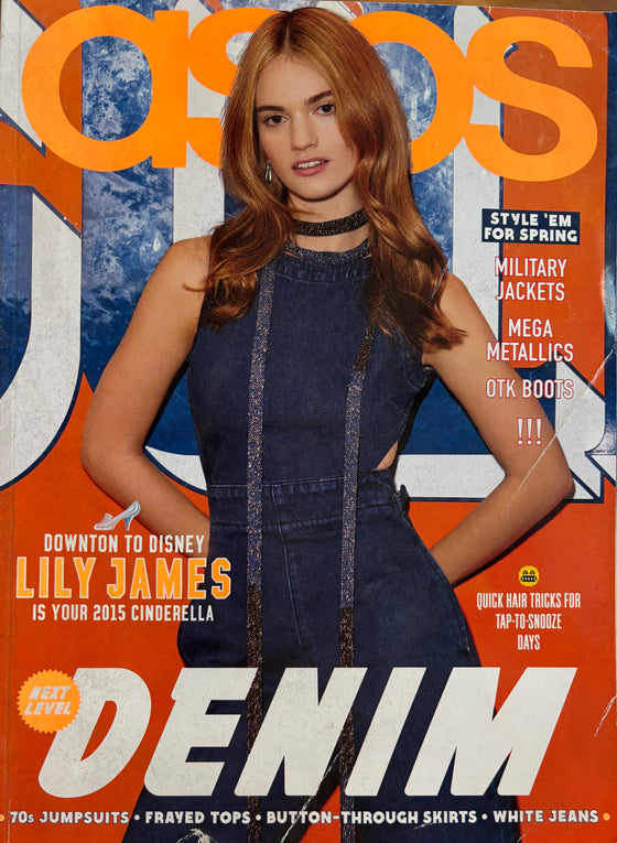 ASOS Magazine April 2015 Lily James
