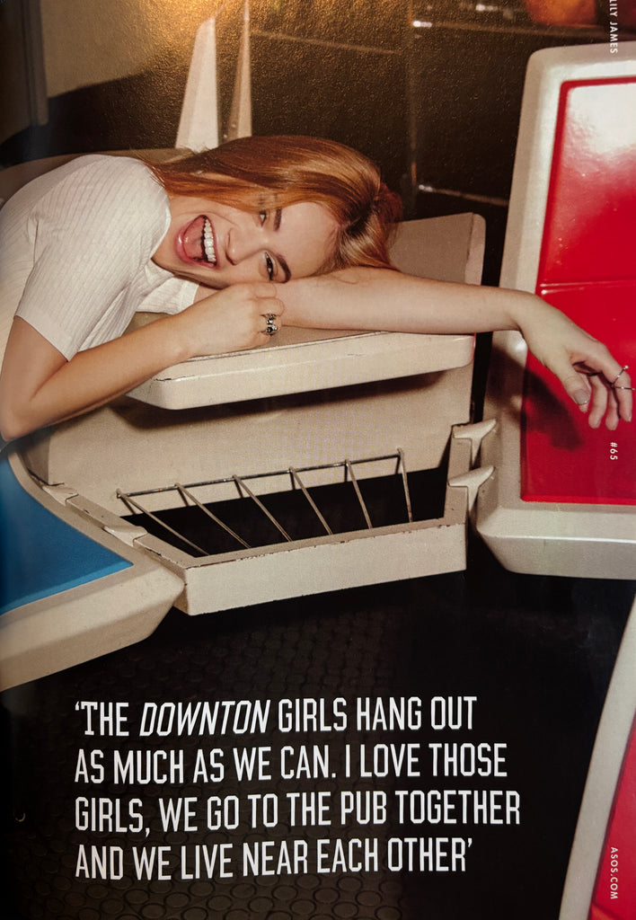 ASOS Magazine April 2015 Lily James