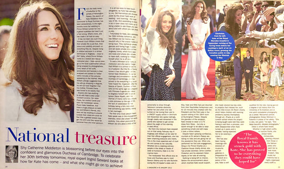 Sunday Express S Magazine - 8 January 2012, Kate Middleton
