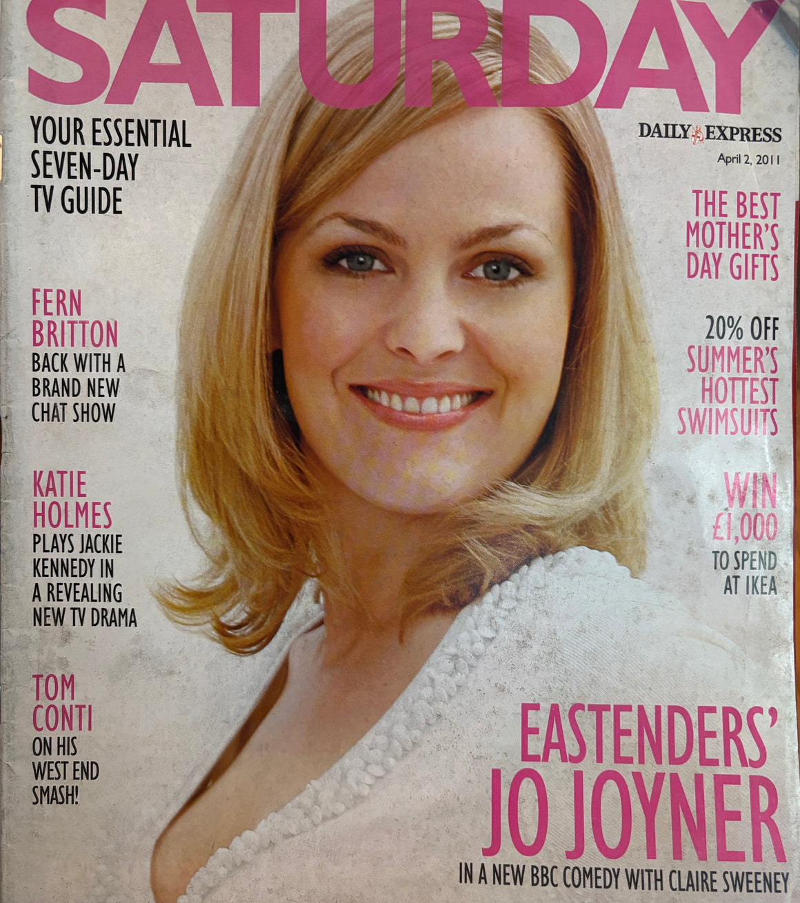 Daily Express SATURDAY Mag UK - 2 April 2011, Jo Joyner