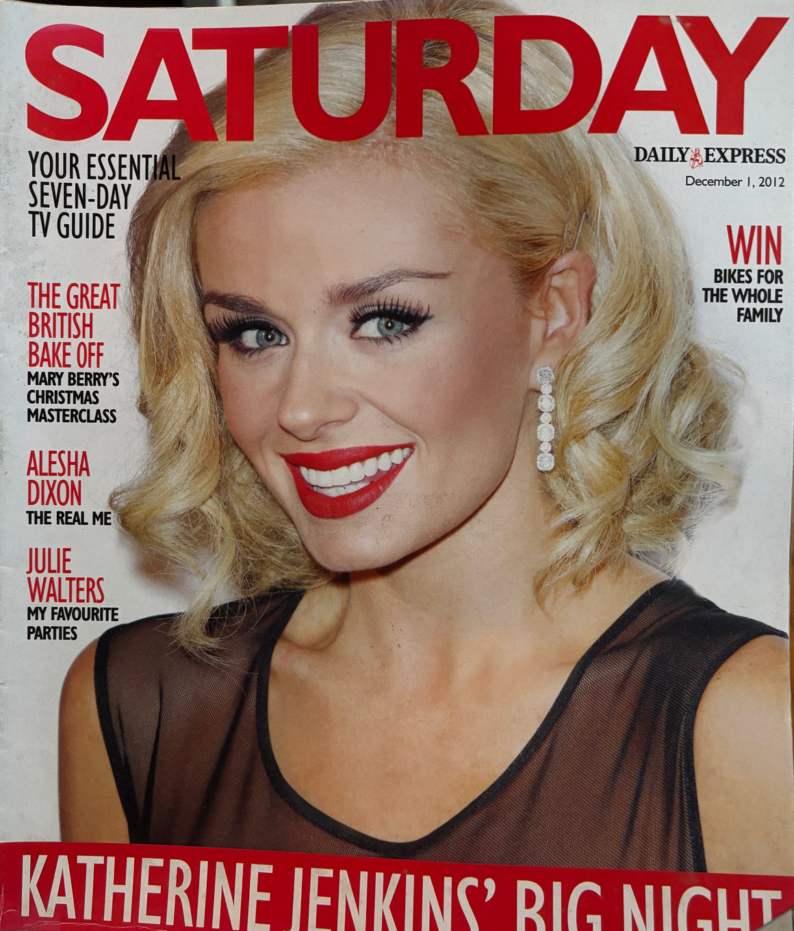 SATURDAY Mag UK - December 1 2012, Katherine Jenkins