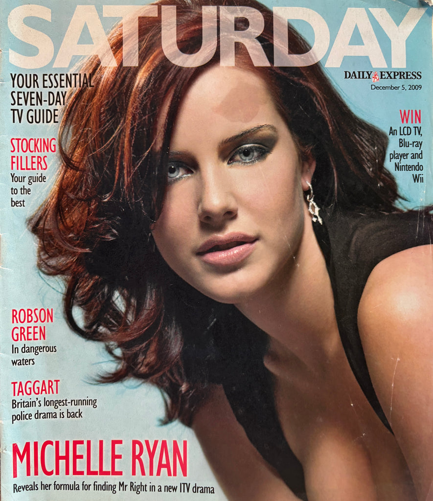 SATURDAY Mag UK - December 5 2009, Michelle Ryan Robson Green
