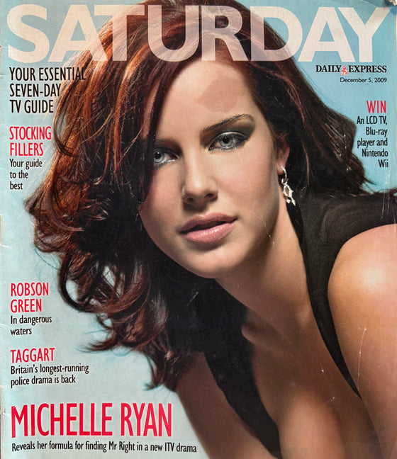 SATURDAY Mag UK - December 5 2009, Michelle Ryan Robson Green