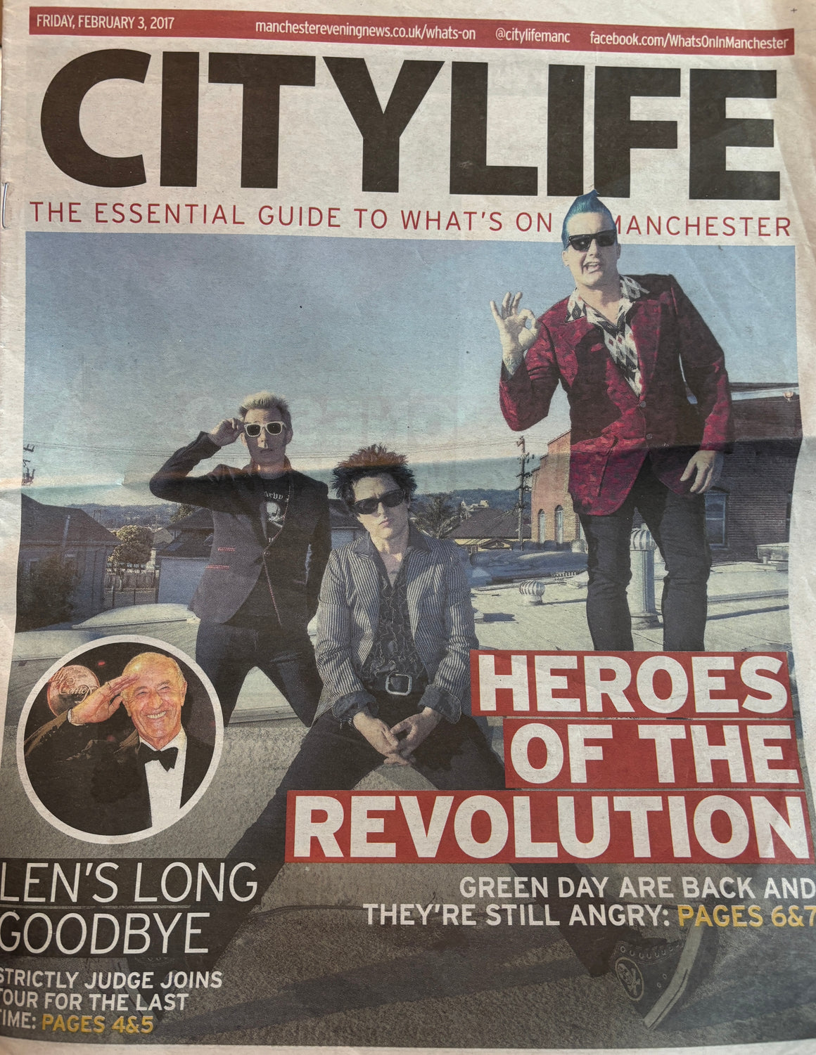 City Life Newpaper - February 3 2007, Green Day