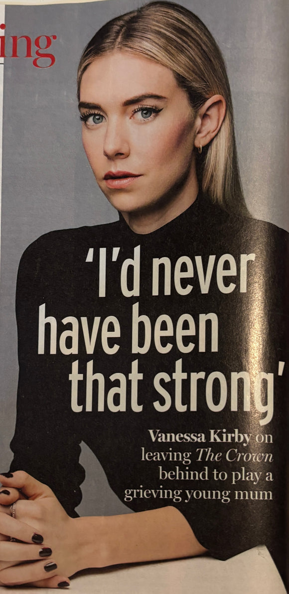 Radio Times - January 2021, David Attenborough, Matthew Goode, Vanessa Kirby