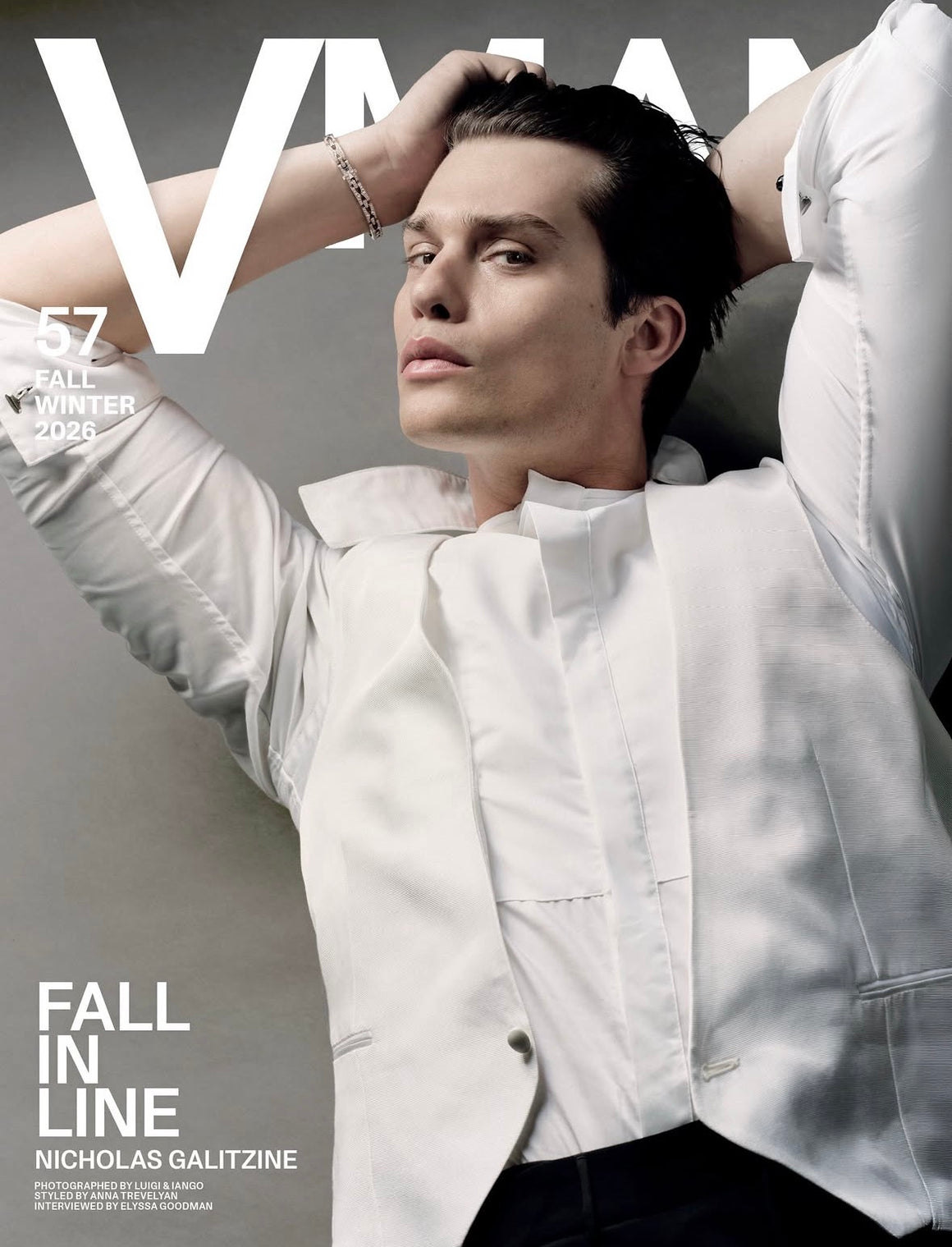V MAN MAGAZINE - ISSUE #57 - Autumn/Winter 2026 - Nicholas Galitzine