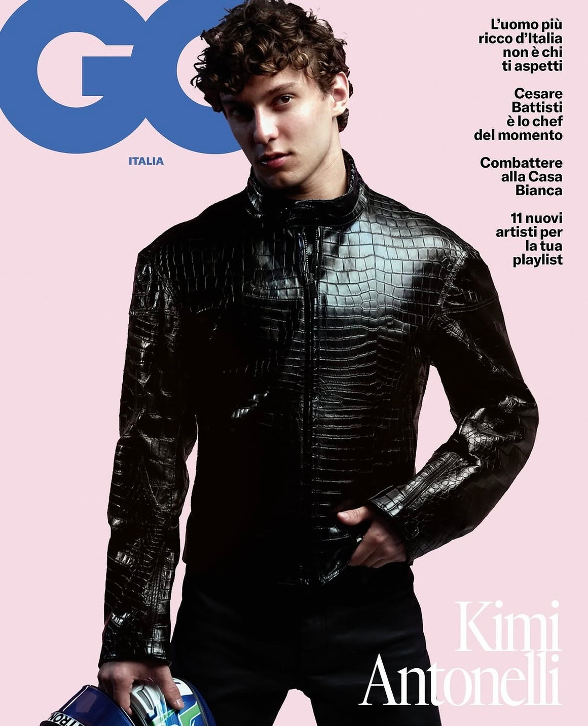 GQ Italia Magazine September 2026 Kimi Antonelli Cover 1 (Pre-Order)