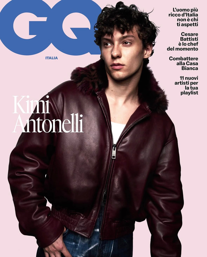 GQ Italia Magazine September 2026 Kimi Antonelli Cover 2 (Pre-Order)
