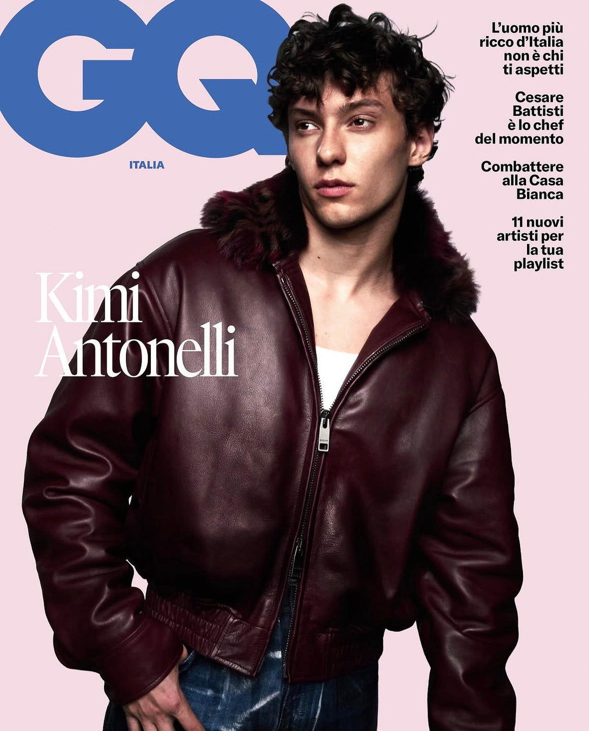 GQ Italia Magazine September 2026 Kimi Antonelli Cover 2 (Pre-Order)