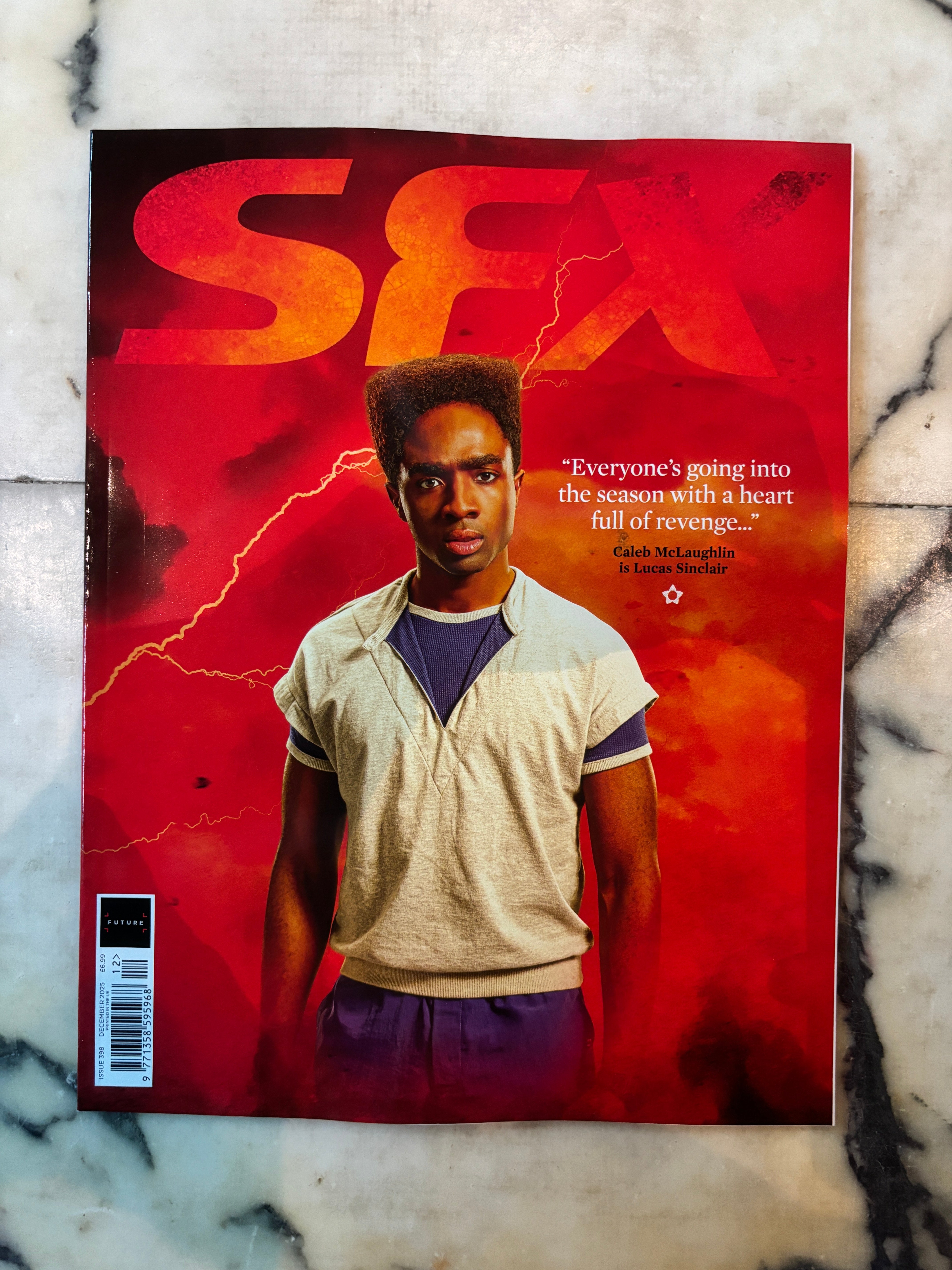 Magazine Stranger SFX Magazine #398 – Stranger Things Collector Pack - Lucas Sinclair Co ...