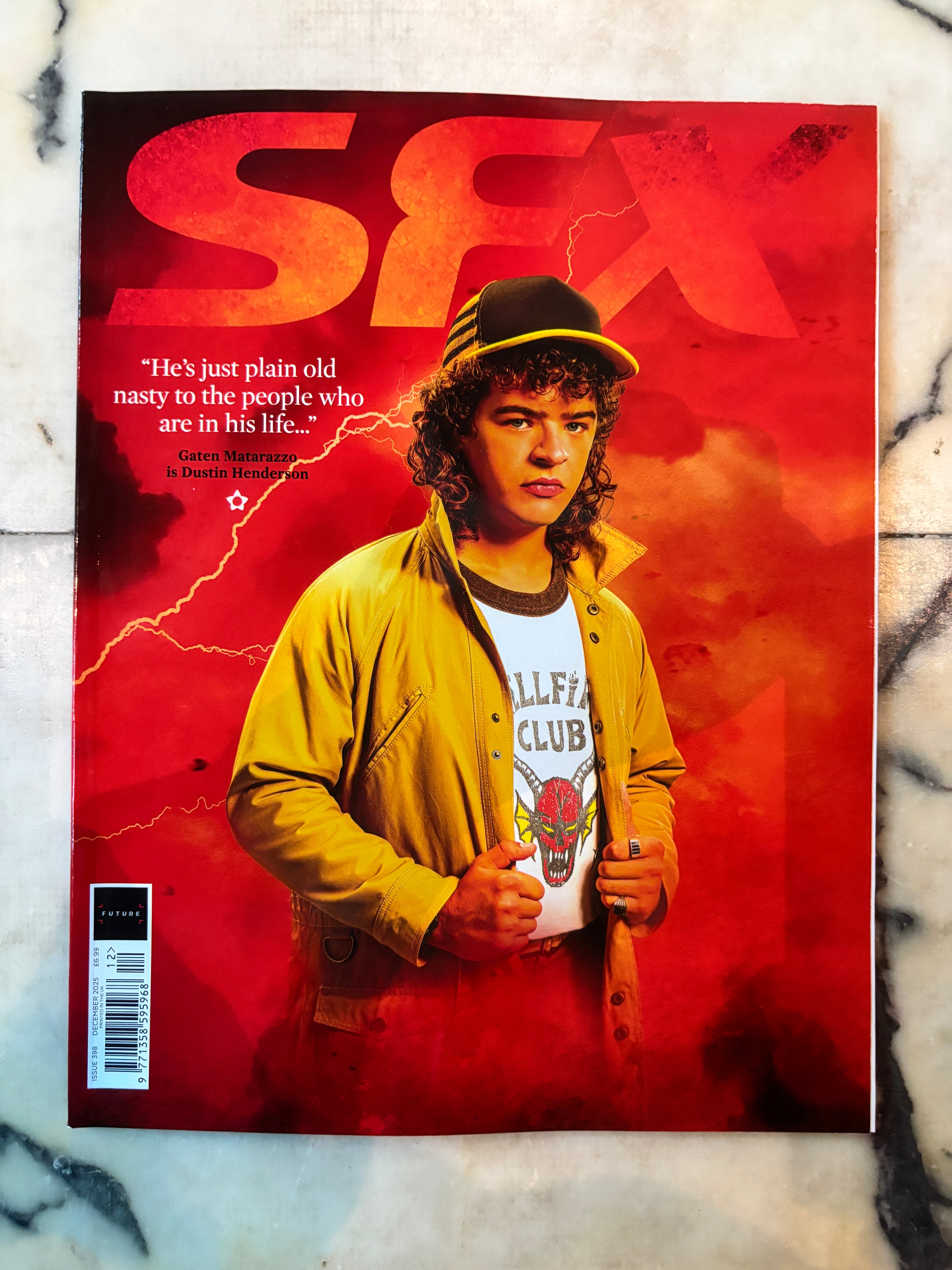 Magazine Stranger SFX Magazine #398 – Stranger Things Collector Pack - Dustin Henderson ...