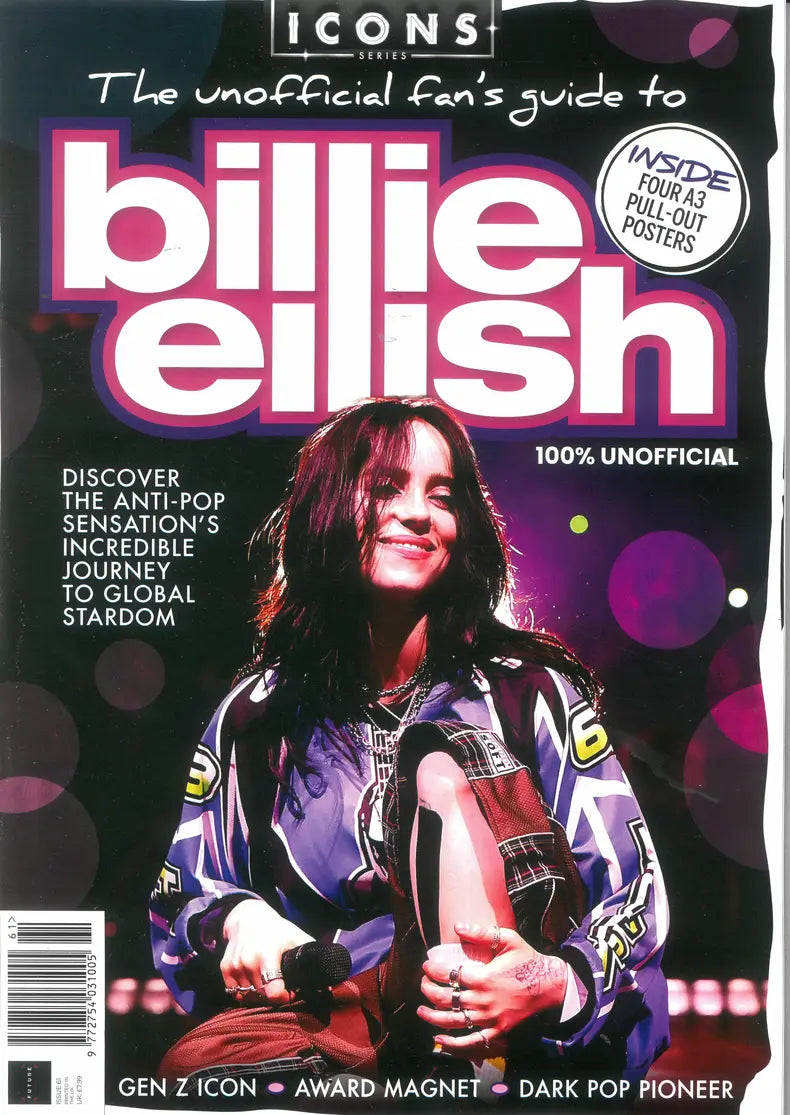 Icons Series magazine #61 - Fans Guide to Billie Eilish 2026 + A3 Posters